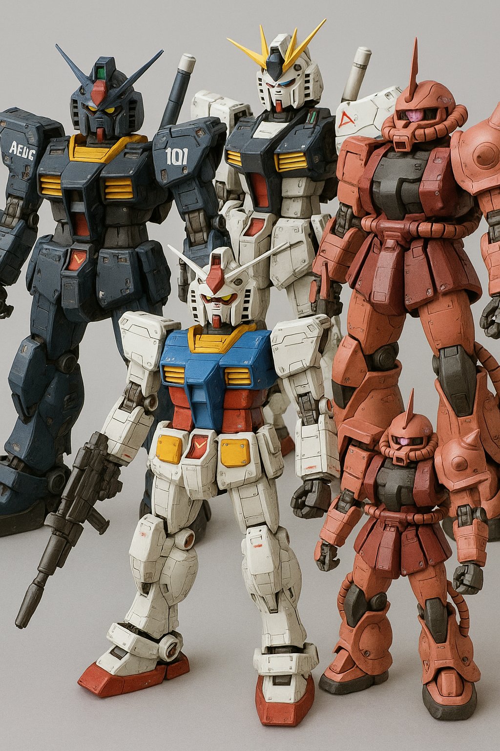 Gundam Model Kits – High Grade, Master Grade, Real Grade & Perfect Grade | FiveBoyz