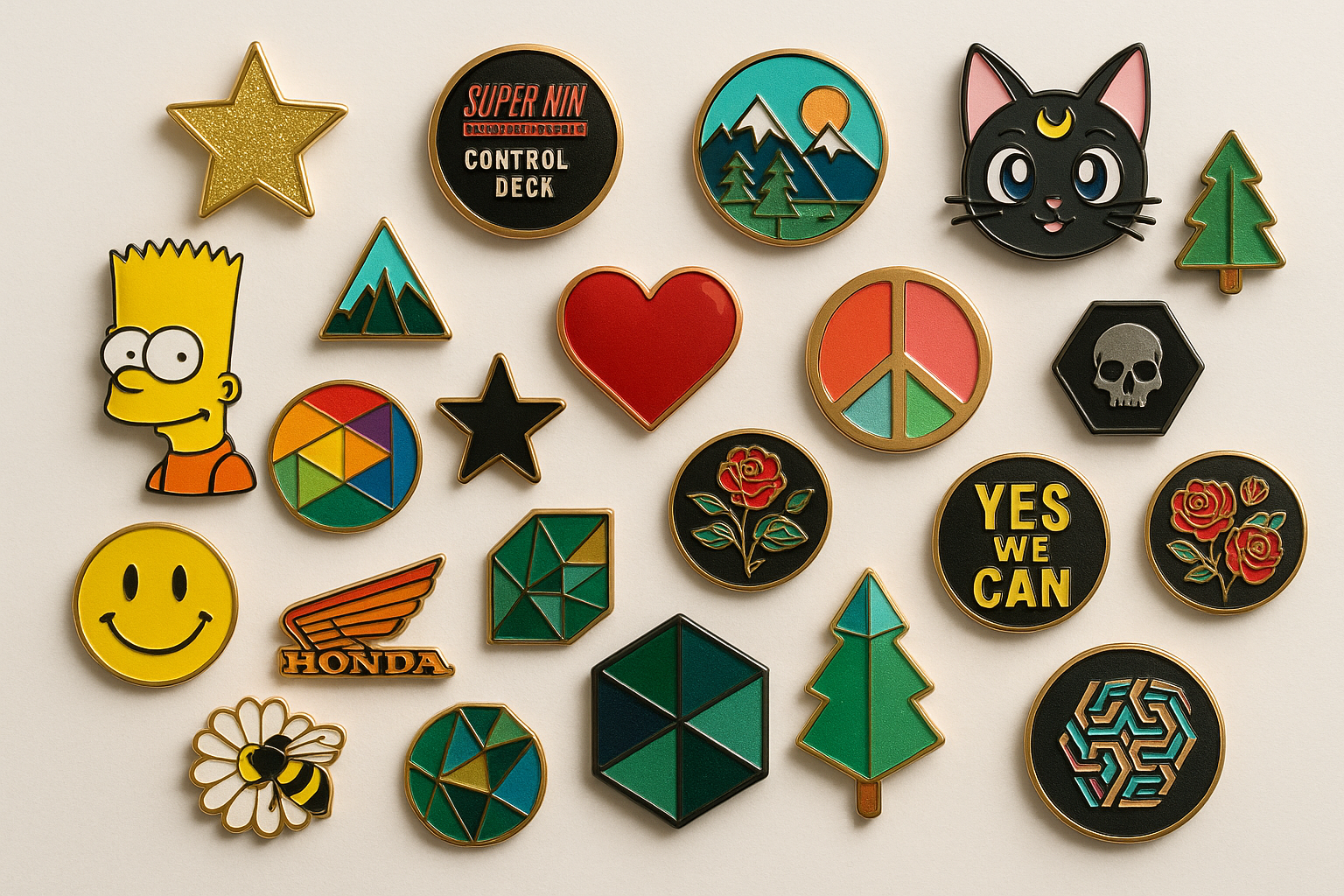 Collectible Pins & Enamel Badges