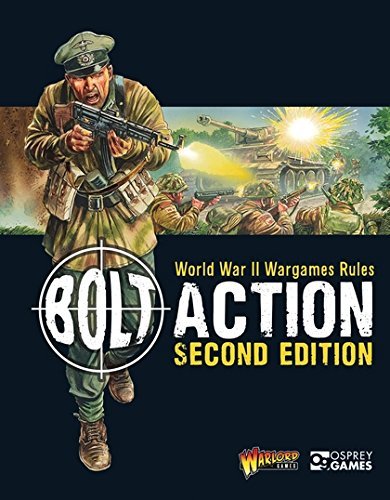 Bolt Action: World War II Wargames Rules Second Edition - Complete Tabletop Strategy Game Rulebook - Fiveboyz