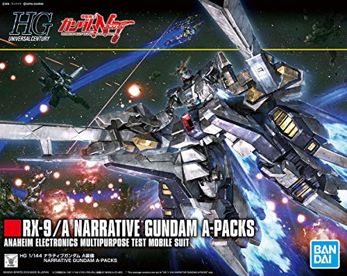 Bandai HGUC Narrative Gundam A-Packs - product photo