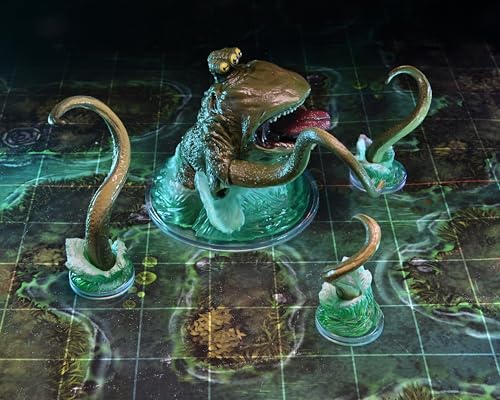 Dungeons & Dragons Onslaught: Nightmare of The Frogmire Coven - Maps & Monsters Expansion - Fiveboyz