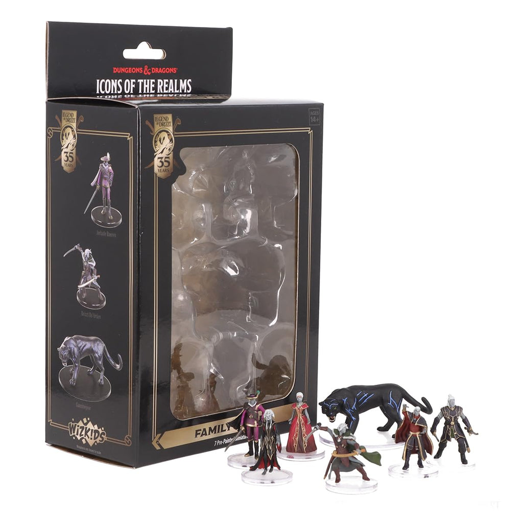 D&D Legend of Drizzt Family and Foes Boxed Set - product photo