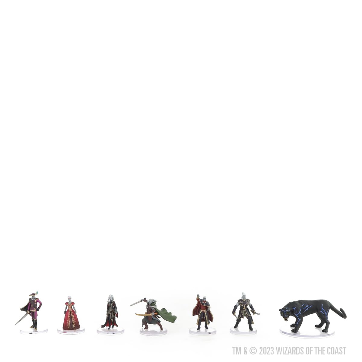 WizKids D&D The Legend of Drizzt 35th Anniversary - Family & Foes Boxed Set Dungeons and Dragons Miniatures - Fiveboyz