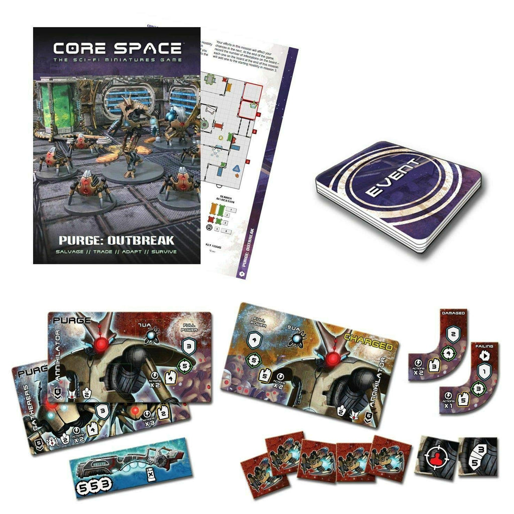 Core Space: Purge Outbreak Expansion - packaging