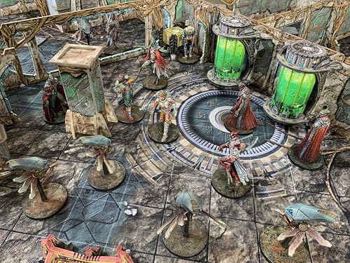 Battle Systems - Core Space First Born - Sci-Fi Miniatures Board Game - Cyberpunk 28mm Science Fiction Figures for 40K Wargame - Tabletop Modular 3D Gaming Terrain - (First Born Starter Set) - Fiveboyz