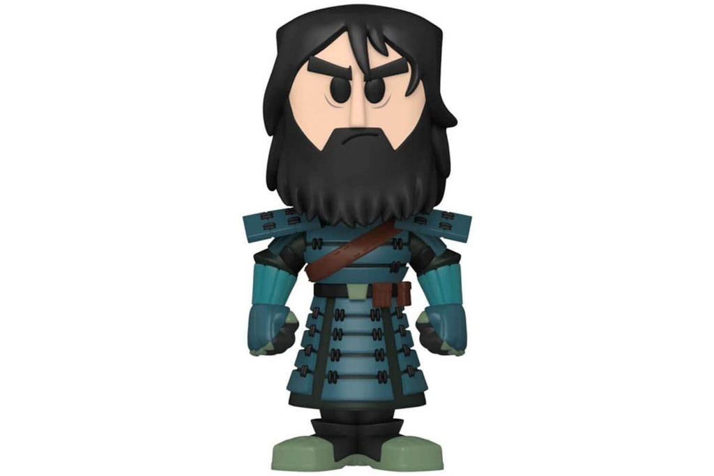 Funko Samurai Jack - Armored Jack Soda Vinyl Figure, 10 cm Height - Fiveboyz