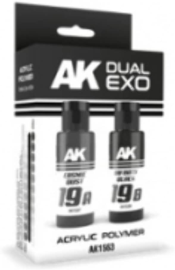 AK-Interactive DUAL EXO Paint Set - Cosmic Dust & Infinity Black AKI 1563