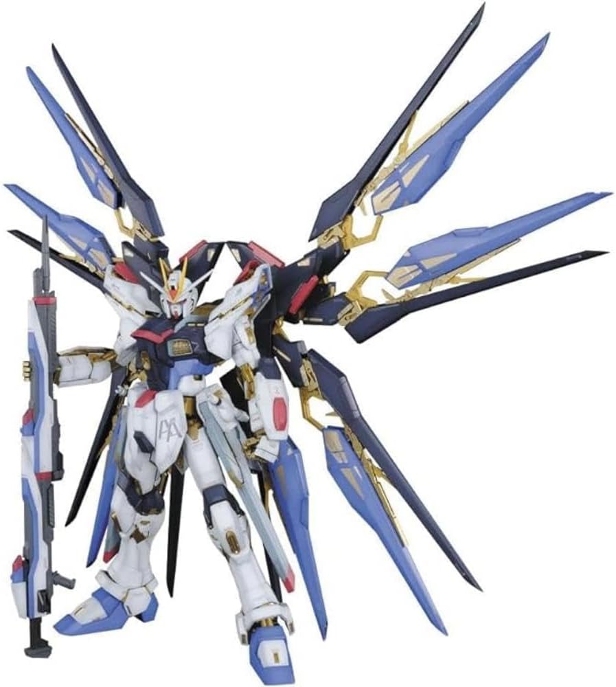 BANDAI SPIRITS Perfect Grade Strike Freedom Gundam Model Kit 1/60 Scale - Gundam SEED Destiny PG Gunpla - Fiveboyz