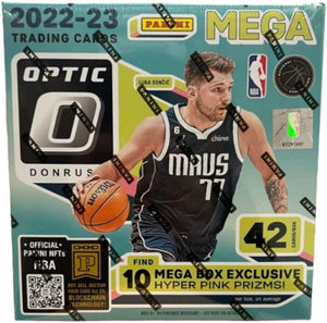 2022-23 Donruss Optic Basketball Trading Card Mega Box (Hyper Pink Prizms)