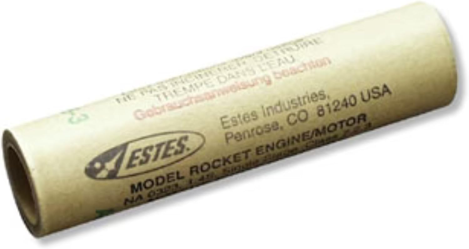 Estes C6-5 Model Rocket Engine - Single Use Standard Motor for Mid-Power Model Rockets - Fiveboyz
