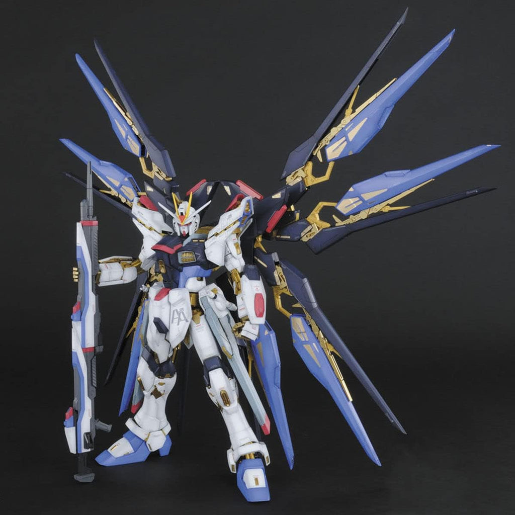 BANDAI SPIRITS Perfect Grade Strike Freedom Gundam Model Kit 1/60 Scale - Gundam SEED Destiny PG Gunpla - Fiveboyz