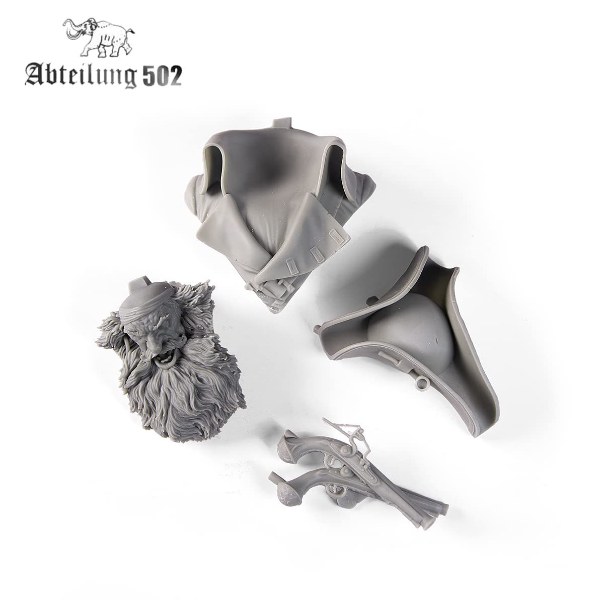 Abteilung 502 Pirate Captain Resin Figure - alternate angle