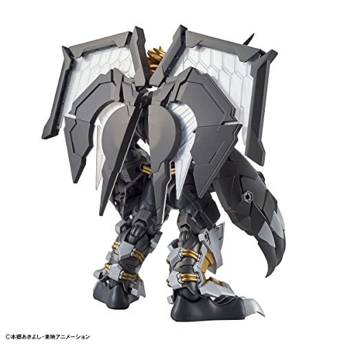 Bandai Figure-Rise Black WarGreymon Amplified - detail view