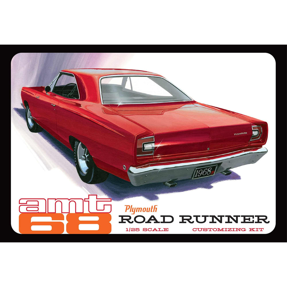 AMT 1968 Plymouth Road Runner 1:25 - detail view