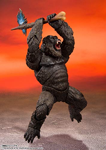 Tamashii Nations S.H.MonsterArts Godzilla vs Kong - close-up view