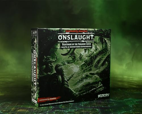 Dungeons & Dragons Onslaught: Nightmare of The Frogmire Coven - Maps & Monsters Expansion - Fiveboyz