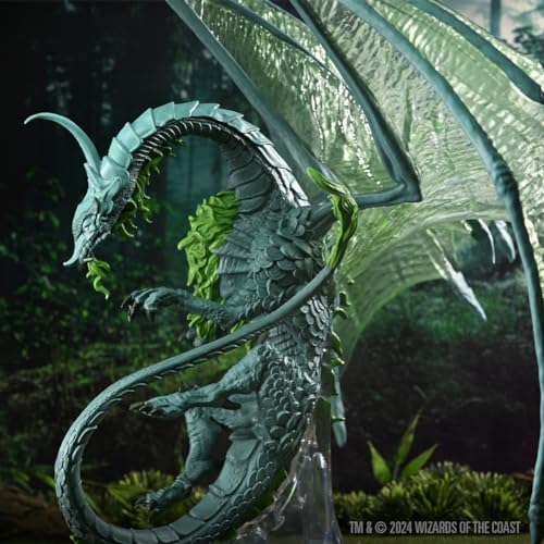 WizKids D&D Icons of The Realms: Adult Moonstone Dragon - Fiveboyz