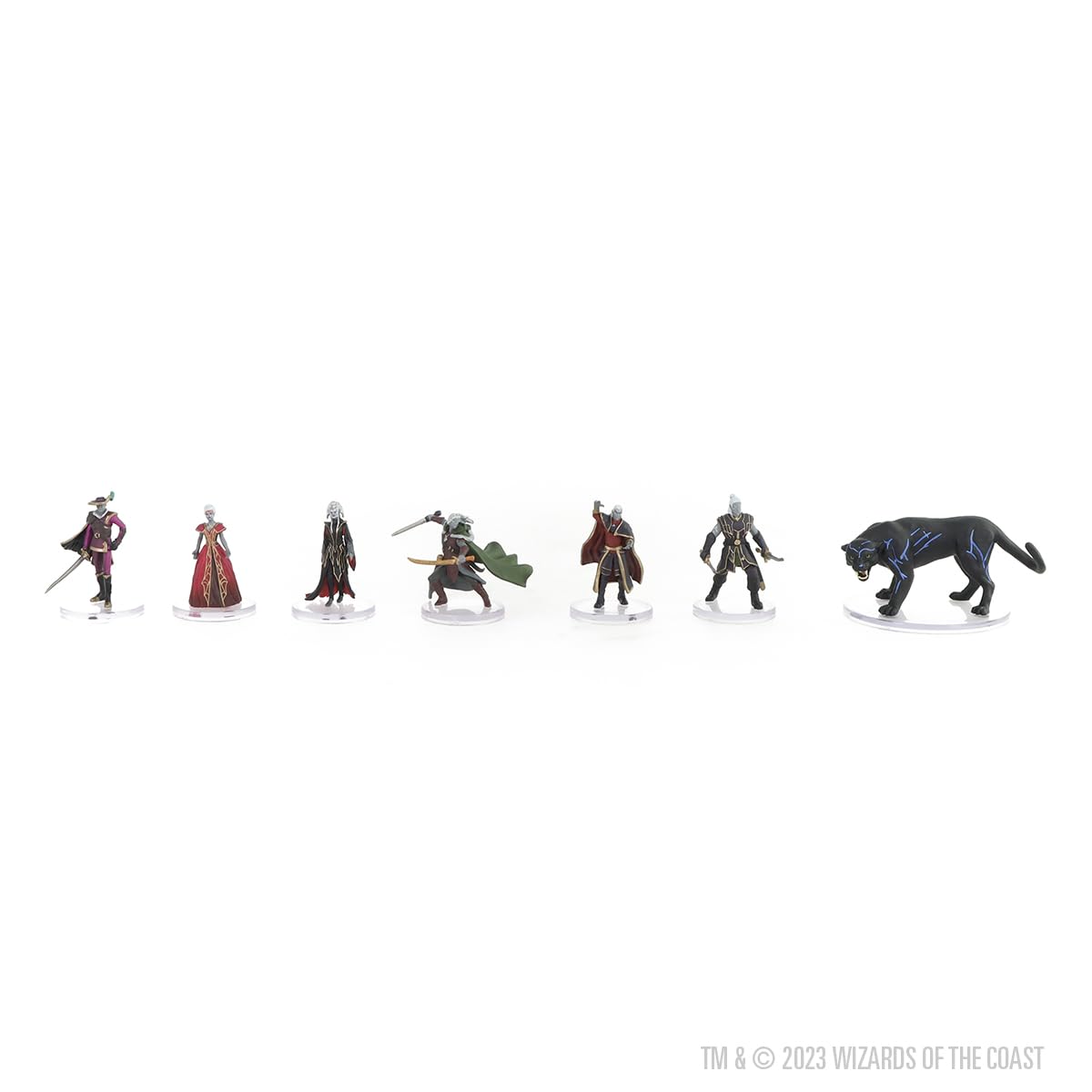 WizKids D&D The Legend of Drizzt 35th Anniversary - Family & Foes Boxed Set Dungeons and Dragons Miniatures - Fiveboyz