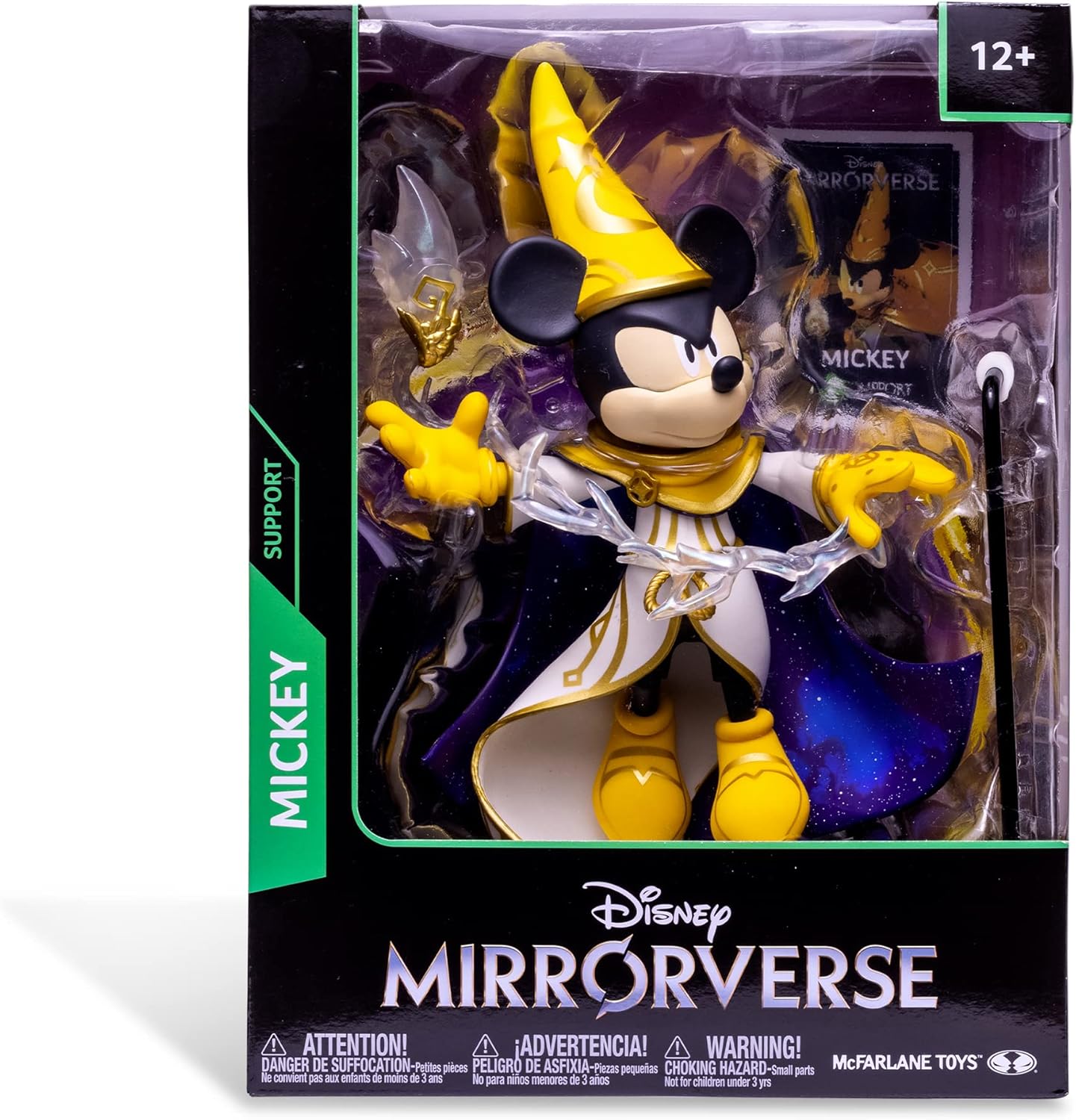 Disney Mirrorverse Mickey Mouse 12 Inch Deluxe Action Figure - Premium Collectible with Detailed Armor and Accessories - Fiveboyz