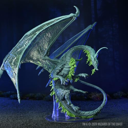 WizKids D&D Icons of The Realms: Adult Moonstone Dragon - Fiveboyz