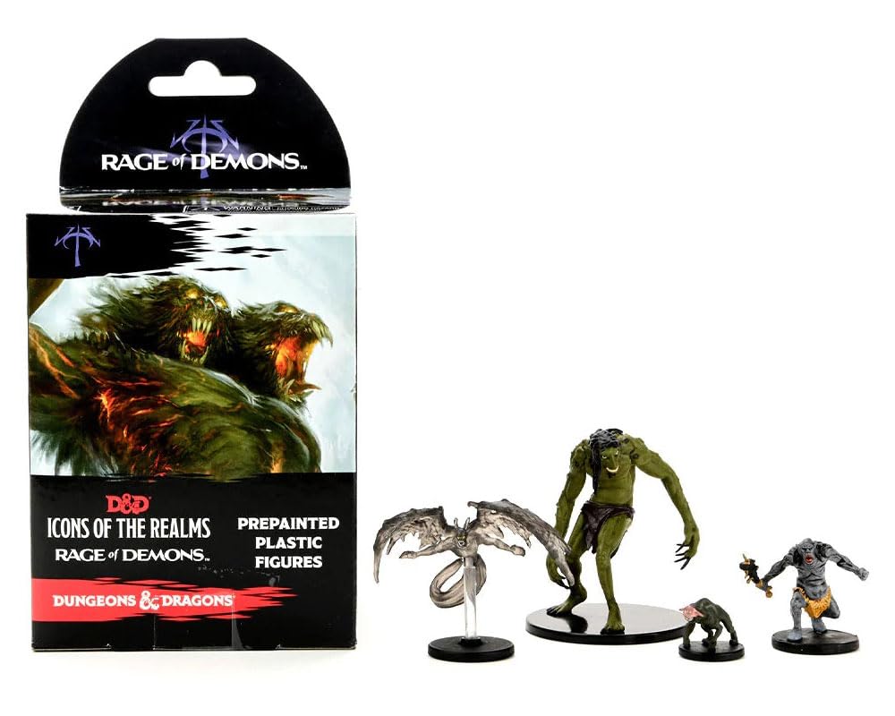 D&D Icons of the Realms Rage of Demons Booster - alternate angle