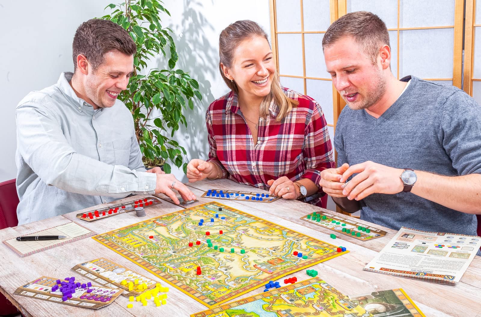 Pegasus Spiele 55148G - Hansa Teutonica Big Box, Grey - Fiveboyz