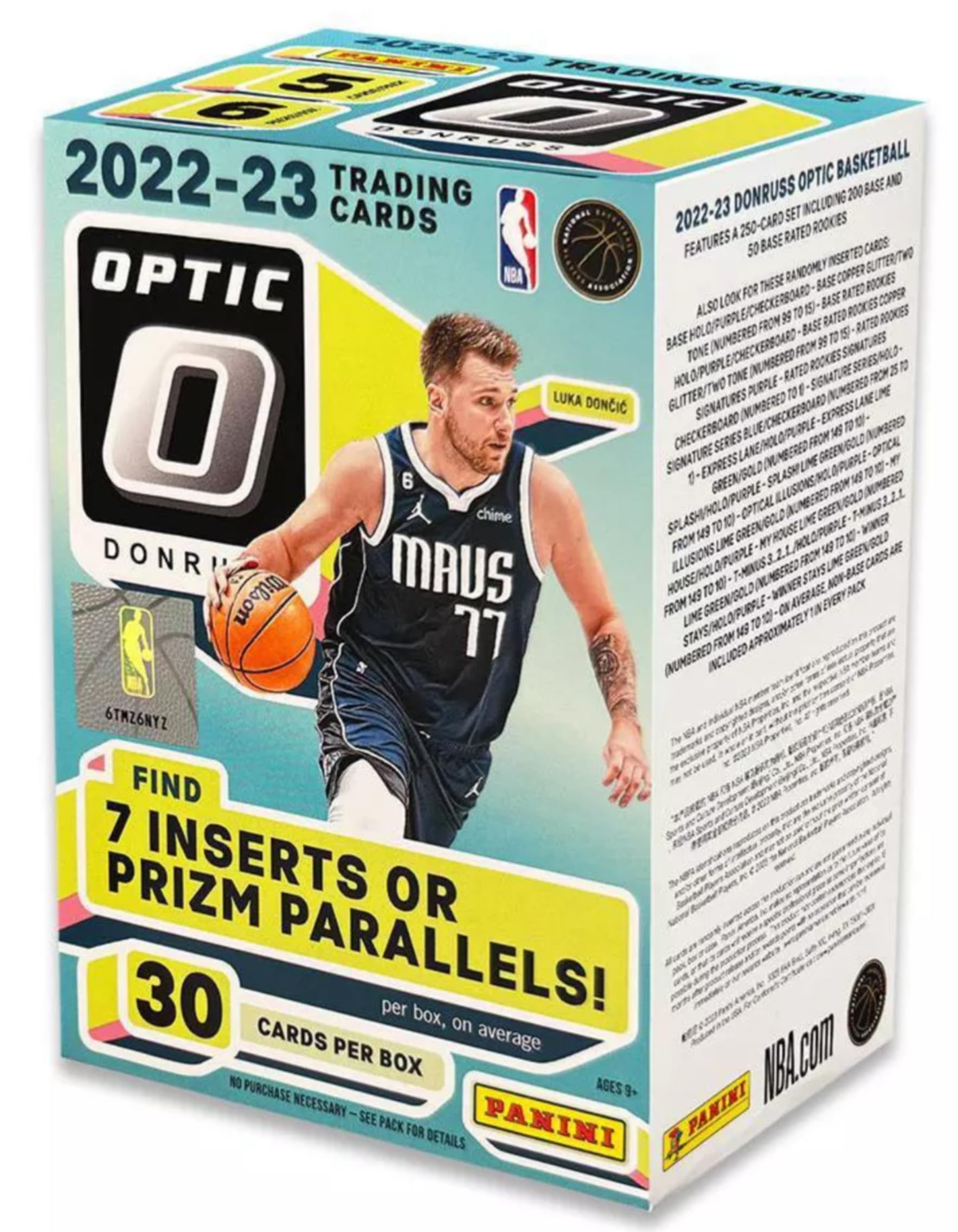 2022-2023 Panini Donruss Optic Basketball Trading Card Blaster Box