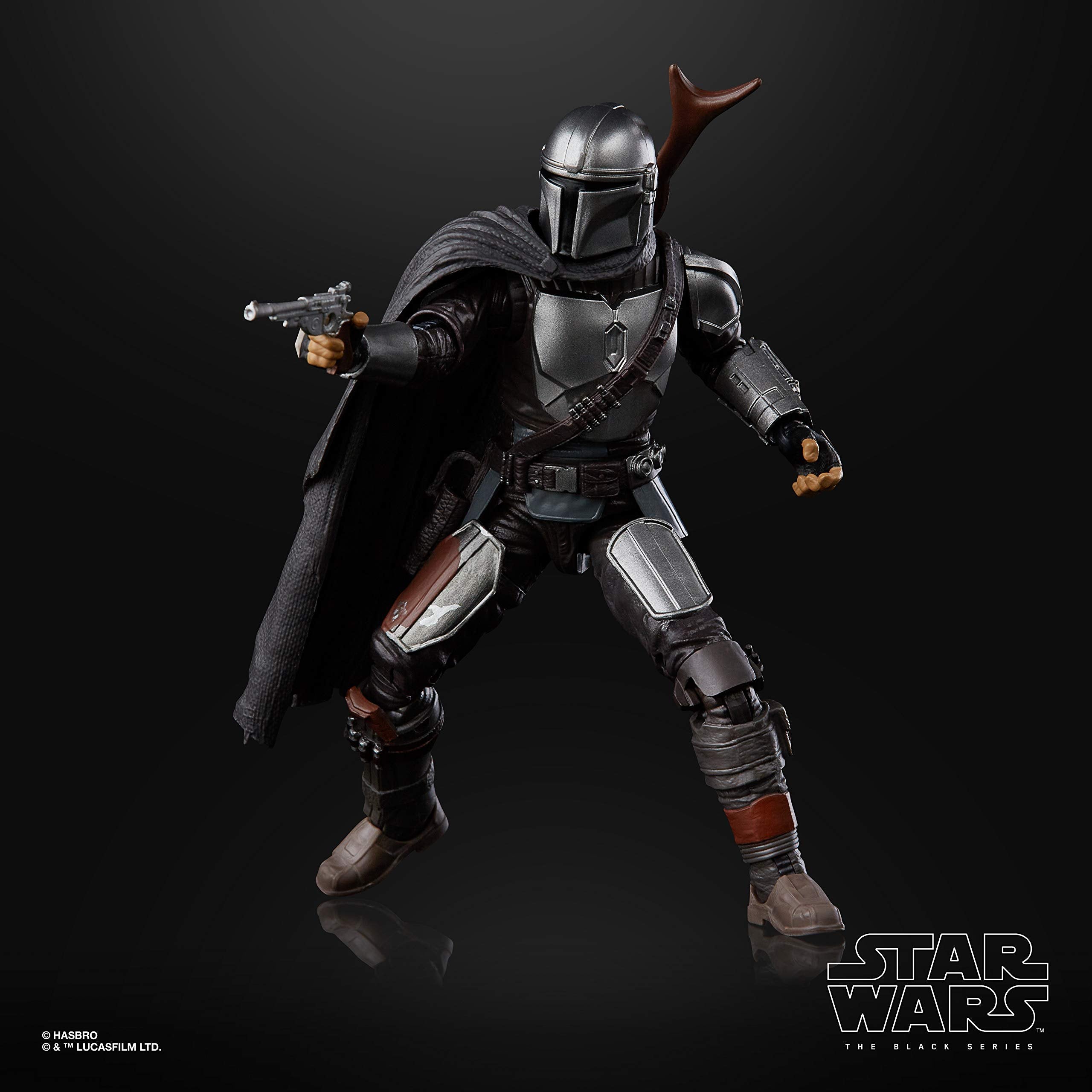 STAR WARS The Black Series The Mandalorian Toy 6-Inch-Scale Collectible Action Figure, Toys for Kids Ages 4 and Up