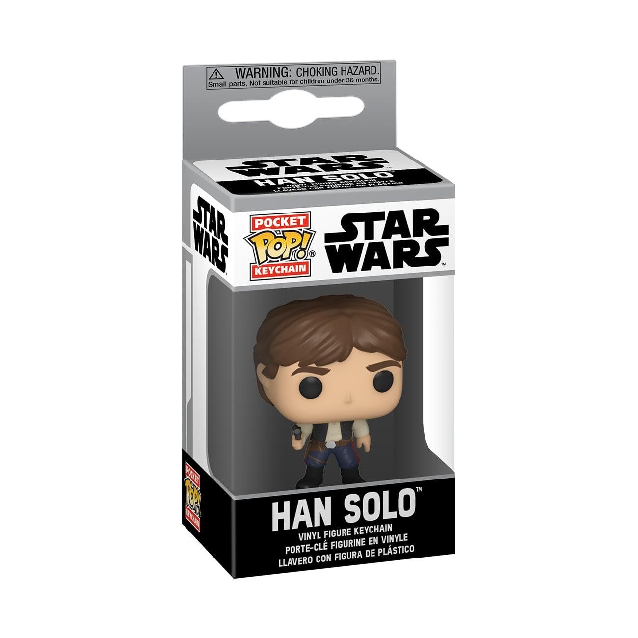 Funko POP Keychain: Star Wars - Han Solo Multicolor, 2 inches