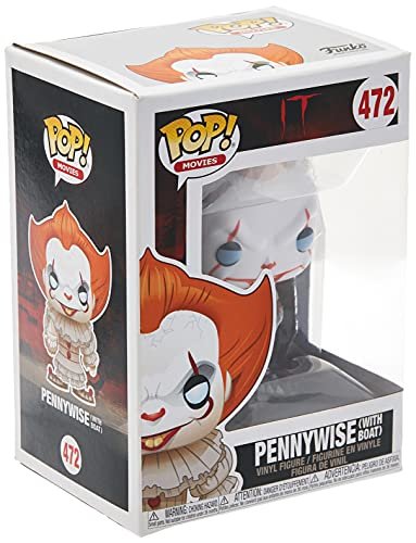 Funko Pop! Movies: It - Pennywise with Boat (Styles May Vary) Collectible Figure