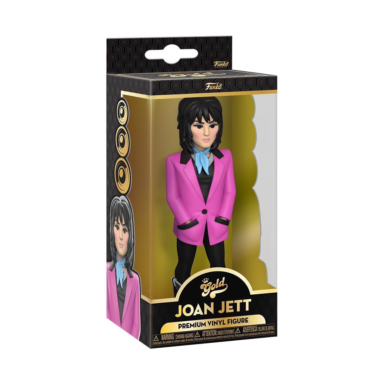 Funko Gold Vinyl: Joan Jett, 5 Inch Premium Vinyl Figure