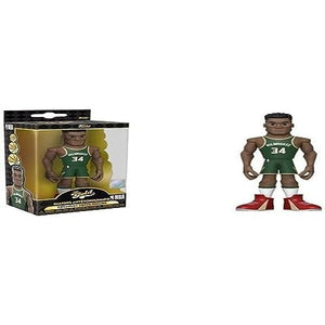 Funko Pop! Gold 5 NBA: Bucks - Giannis 5" with Chase (Styles May Vary)