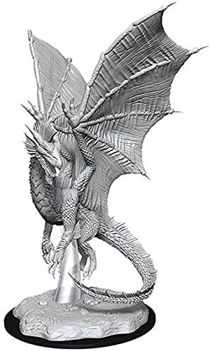 D&D Nolzurs Marvelous Upainted Miniatures: Wave 11: Young Silver Dragon