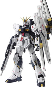 Bandai 5055454 Rx-93 Nu Gundam (Ver. Ka) MG Model Kit, from Char'S Counterattack,White/Black