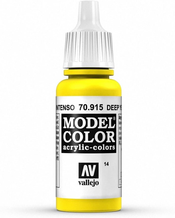 Vallejo Acrylic Paint, Deep Yellow