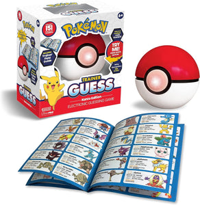 Pokemon Trainer Guess - Kanto Edition Toy, I Will Guess It! Electronic Voice Recognition Guessing Brain Game Pokemon Go Digital Travel Board/ Toys