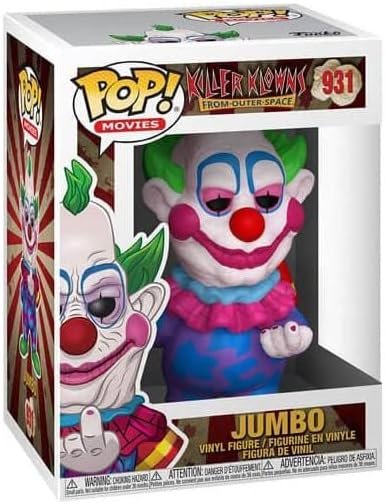 Funko Pop! Movies: Killer Klowns - Jumbo, Multicolor