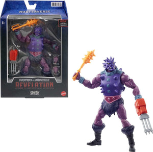 Masters of the Universe Masterverse Collection, Revelation Spikor 7-in Motu Battle Figure for Storytelling Play and Display, Gift for Kids Age 6 and Older and Adult Collectors,GYV14
