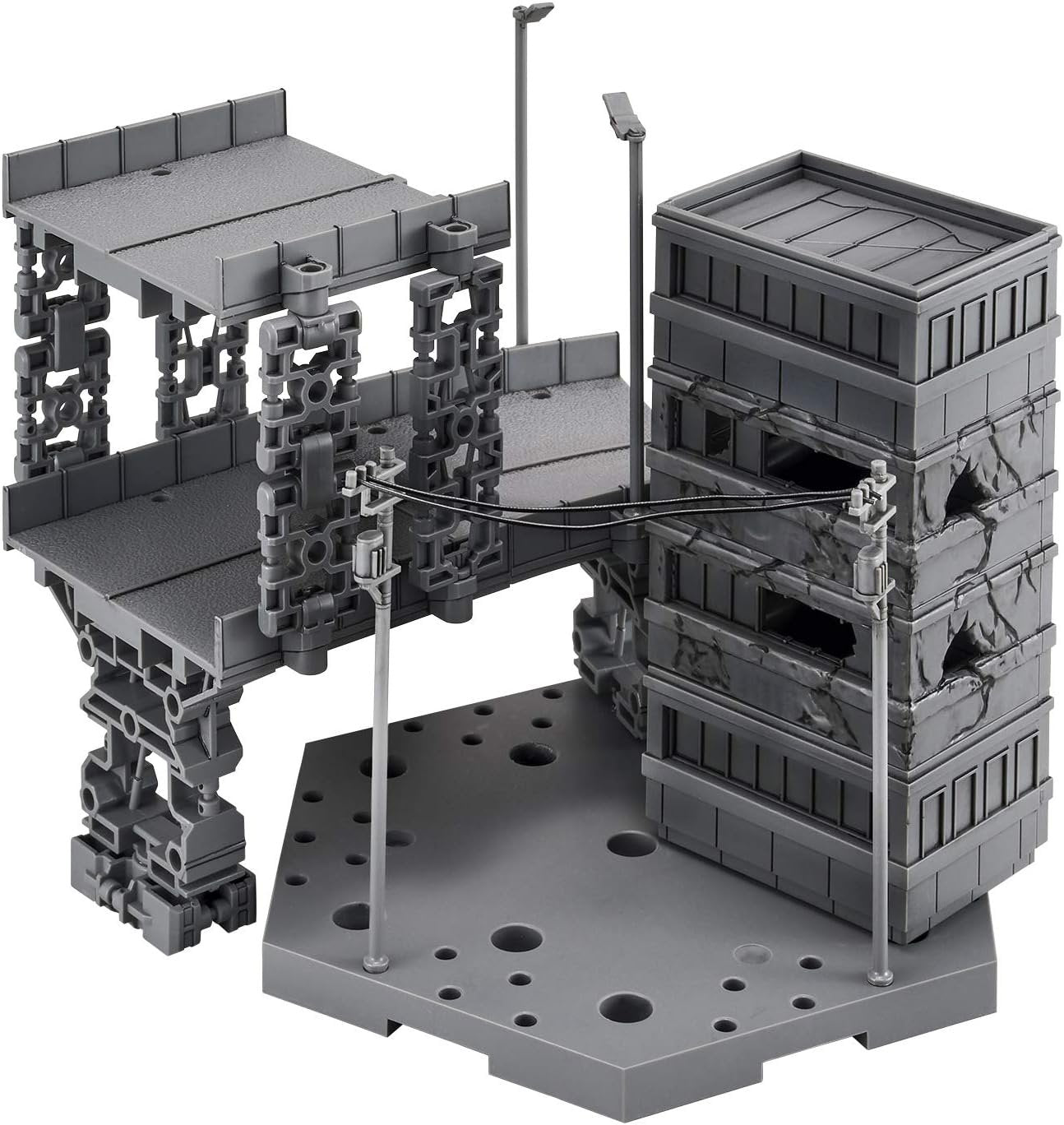 Bandai Hobby - 30 Minute Missions - #06 Customize Scene Base (CityArea Version), Bandai Spirits 30MM