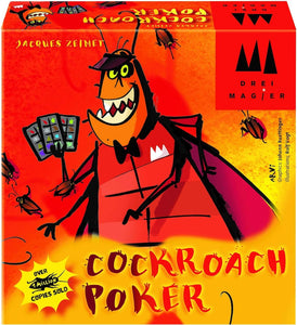 Coiledspring Games Schmidt | DMS Cockroach Poker English Edition | Card Game | Ages 8+ | 2-6 Players | 15 Minutes Playing Time