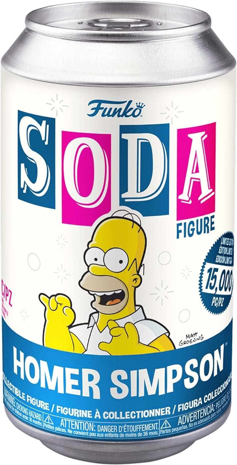 FUNKO VINYL SODA: Simpsons - Homer (Styles May Vary)