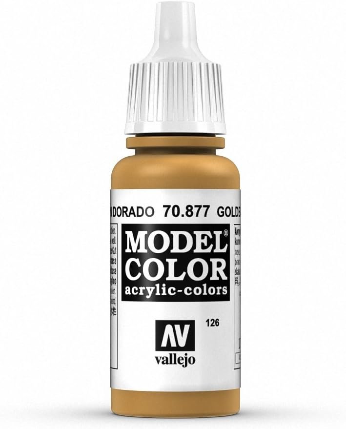 Vallejo Gold Brown Paint, 17ml