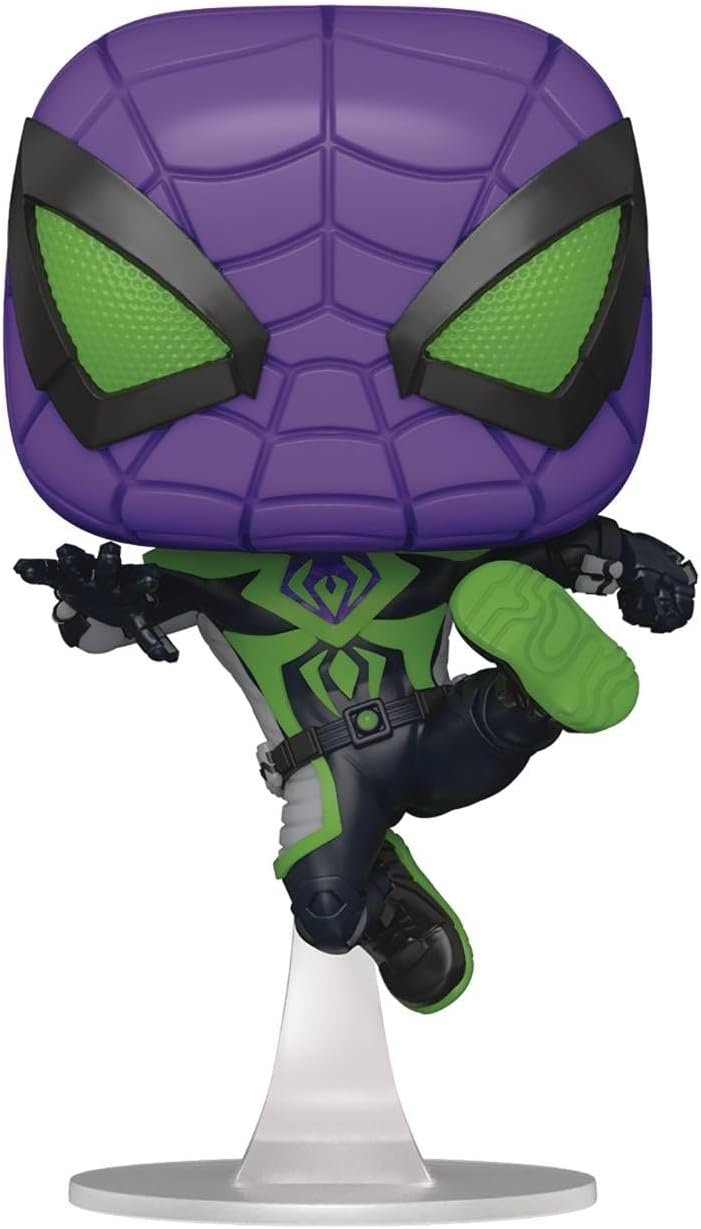 Funko Pop! Games: Marvel’s Spider-Man: Miles Morales - Miles Purple Rain Suit