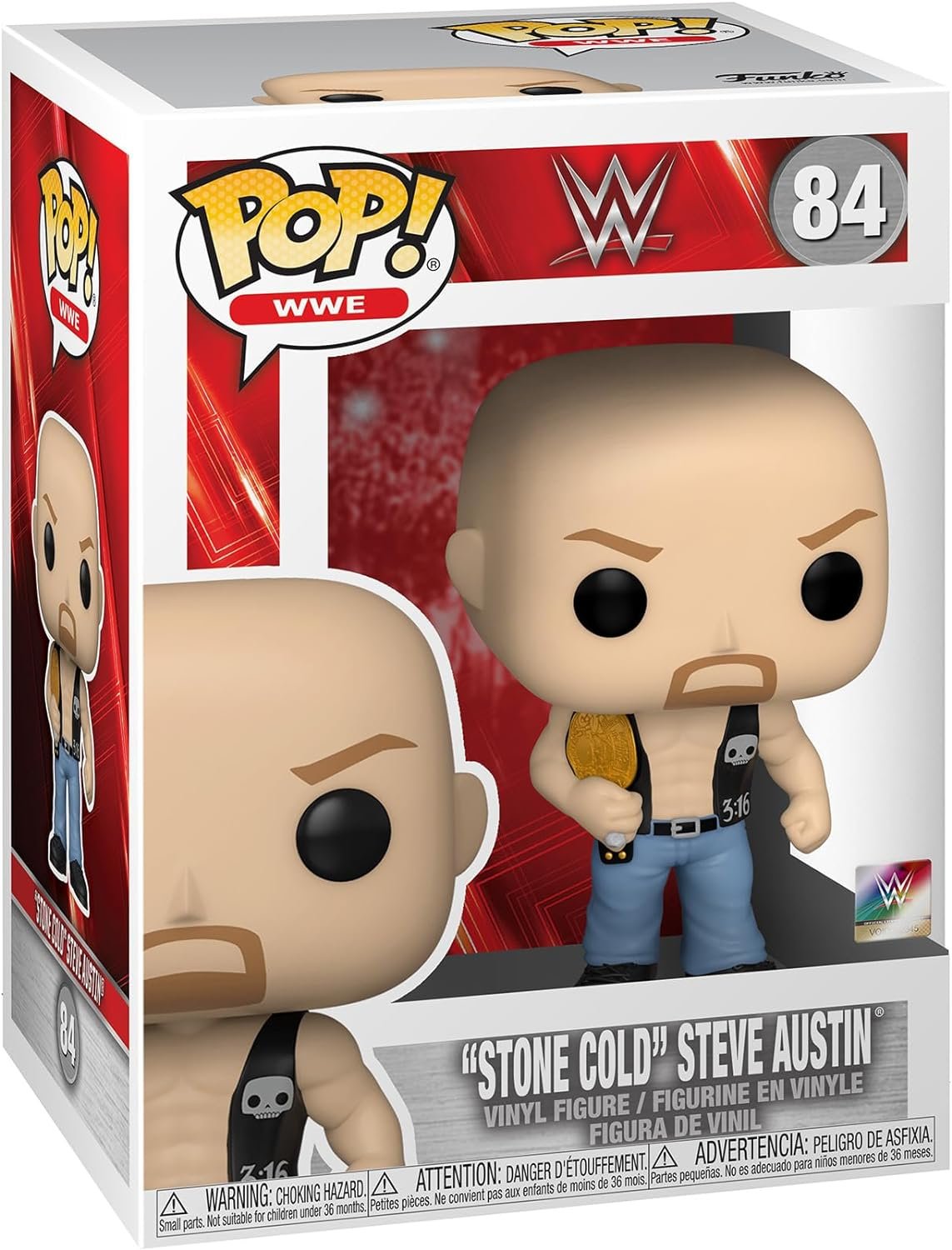Funko Pop! WWE: Stone Cold Steve Austin with Belt