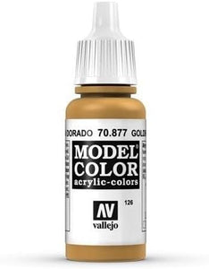 Vallejo Gold Brown Paint, 17ml