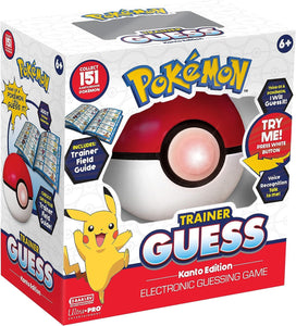Pokemon Trainer Guess - Kanto Edition Toy, I Will Guess It! Electronic Voice Recognition Guessing Brain Game Pokemon Go Digital Travel Board/ Toys