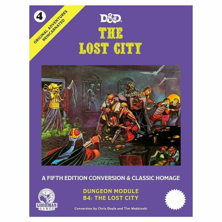 The Lost City: Original Adventures Reincarnated #4.