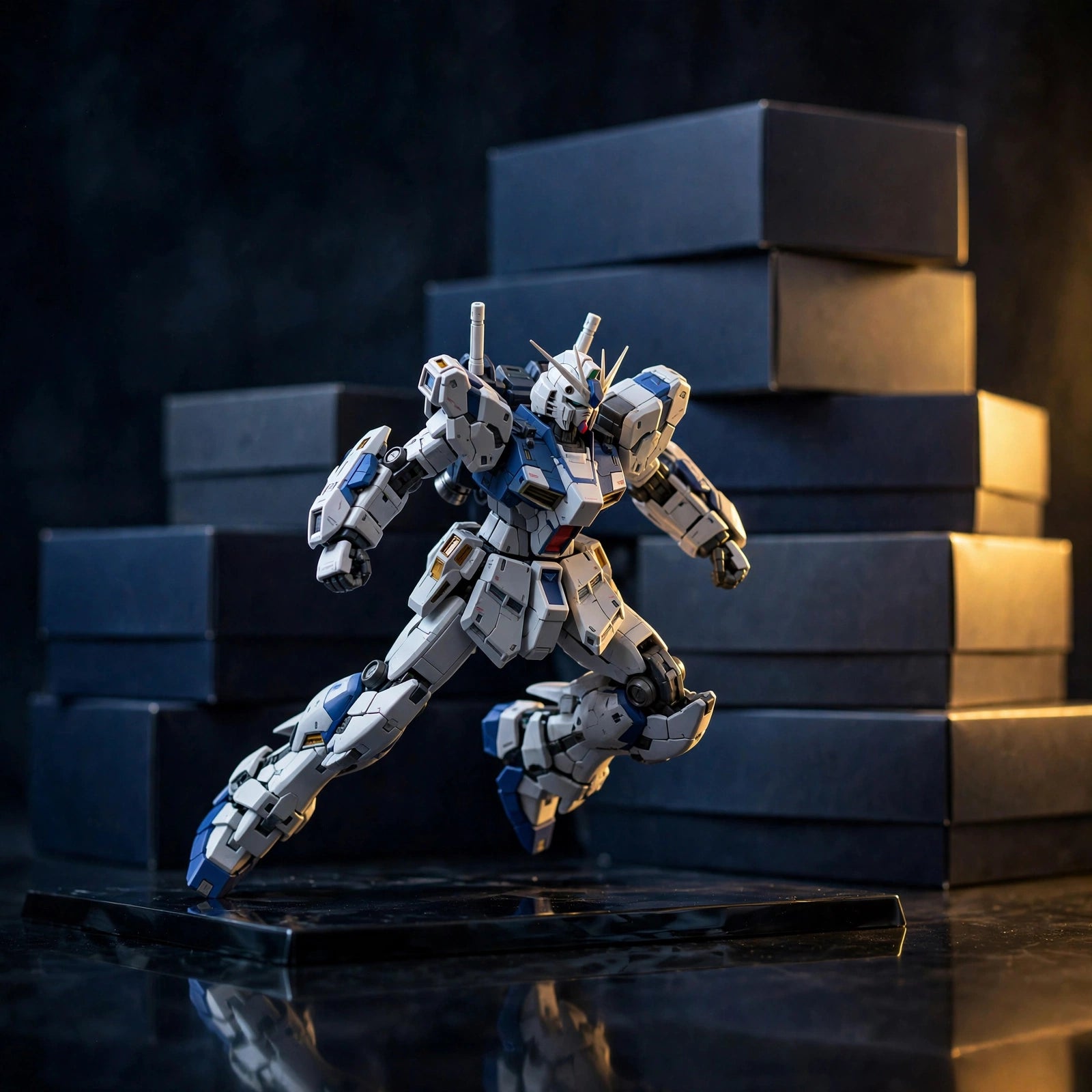 Gundam and model kits